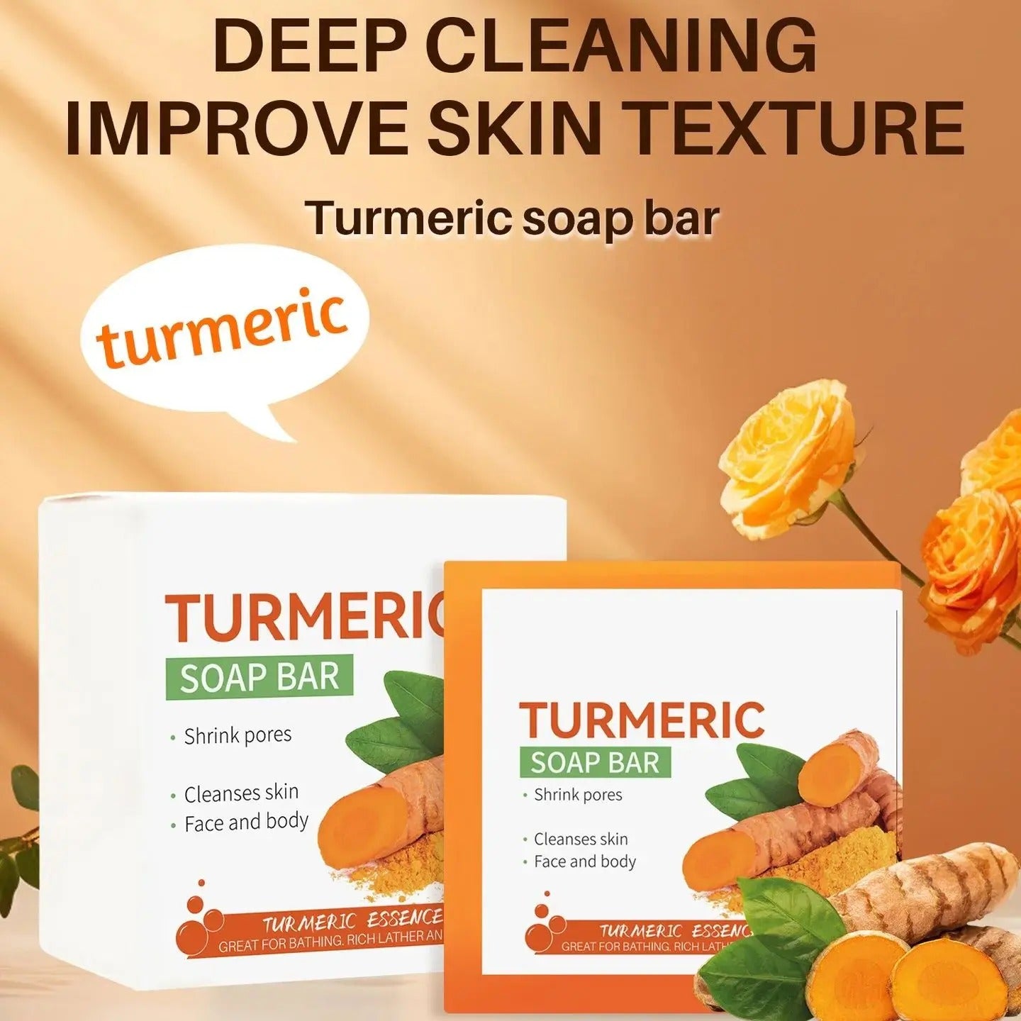 Homemade Turmeric Beauty Soap