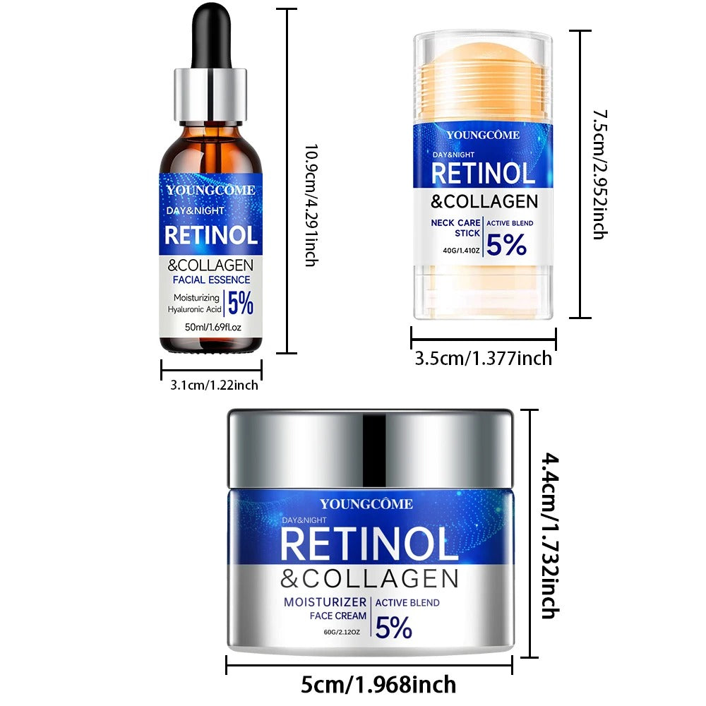 Retinol Anti-Aging Serum & Firming Cream Set