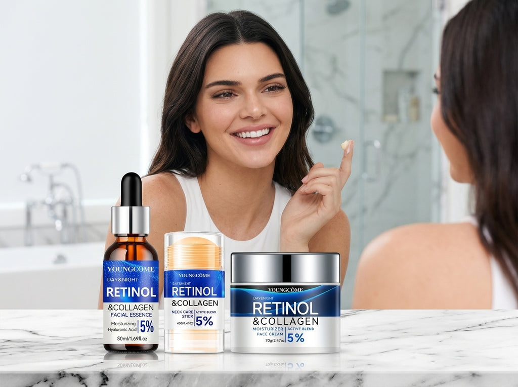 Retinol Anti-Aging Serum & Firming Cream Set