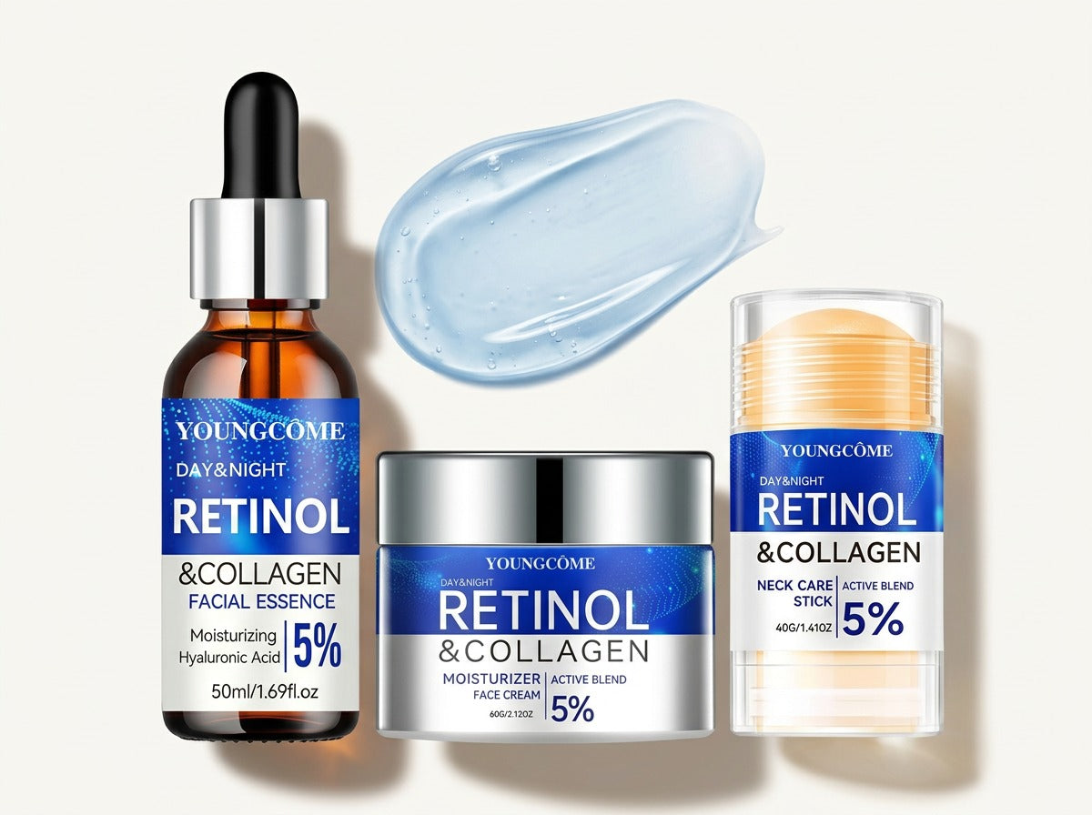 Retinol Anti-Aging Serum & Firming Cream Set